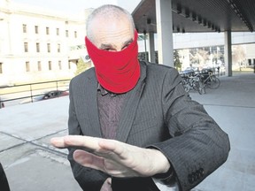 Graham James, seen arriving at a 2012 sentencing hearing in Winnipeg. (Postmedia Network)