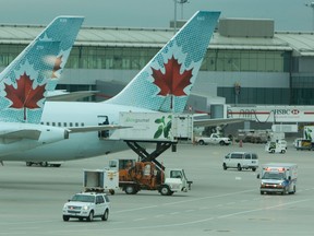 Toronto's Pearson International Airport is a hub for passengers coming into Canada domestically and internationally. (Jack Boland/Toronto Sun/Postmedia Network)