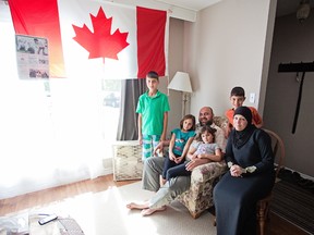 The Hosni family is settling into Napanee and embracing Canada as their new home. Now they need the community's help to get Razan's sister out of a bad living situation in Jordan. (Meghan Balogh/Postmedia Network)