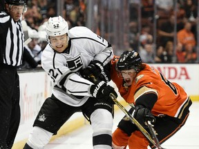 Defenceman Luke Schenn (left) signed a two-year contract with the Coyotes on Saturday. (Kelvin Kuo/AP Photo)