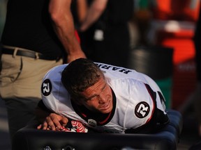 Redblacks quarterback Trevor Harris. (The Canadian Press)