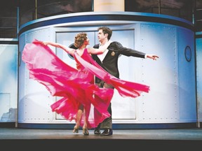 Keely Hutton and Patrick Cook star in the Drayton Entertainment?s  Anything Goes at Huron Country Playhouse in Grand Bend. (Special to Postmedia News)
