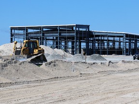 The steel is up for the newest and most expensive building project in Timmins this year. The Bucket Shop has invested more than $10-million for a new 65,000-square-foot manufacturing plant on McBride Street in Timmins, in the industrial park in the city’s west end.