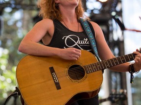 Kathleen Edwards takes part in the third day of Interstellar Rodeo at Hawrelak Park on Sunday, July 24, 2016 in Edmonton