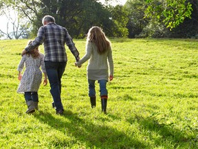 My partner and I have a baby boy and live together. (Getty)