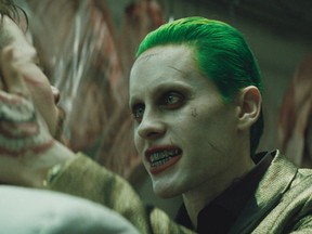Jared Leto as The Joker in Suicide Squad. (Courtesy of Warner Bros.)