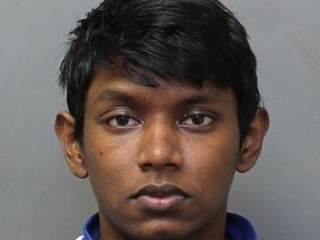 Ankush Avishek Monebhurrun, 21, is charged in a human trafficking investigation in Toronto.