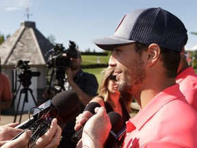 Jordan Eberle says he has hired a coach to work on his shooting and positioning during the off season. (Ian Kucerak)