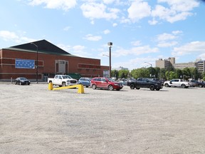 The Minto Street parking lot is one of three downtown locations proposed for a new arena in Sudbury, Ont. John Lappa/Sudbury Star/Postmedia Network