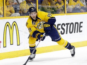 The Predators have signed Calle Jarnkrok, of Sweden, to a six-year, $12 million contract through 2021-22. (AP Photo/Mark Humphrey, File)