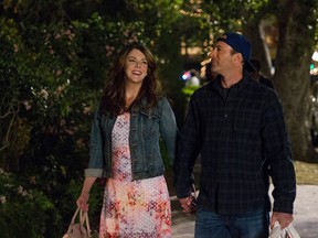 Lauren Graham and Scott Patterson in "Gilmore Girls: A Year in the Life."