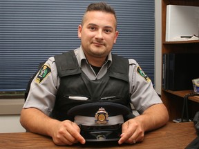 Justin Vallee, the Town’s new peace officer, has recently started in his position. Jasmine O’Halloran-Han Vulcan Advocate