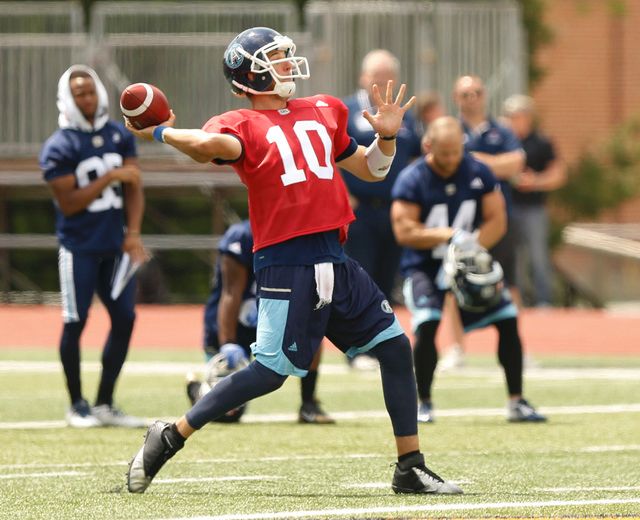 Patience pays off as Argos quarterback Logan Kilgore gets his shot