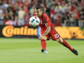 Toronto FC would like to add an attacking midfielder to provide service for Sebastian Giovinco. (THE CANADIAN PRESS)