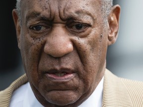 In this July 7, 2016 file photo, Bill Cosby leaves a pretrial hearing in his criminal sex-assault case at Montgomery County Courthouse in Norristown, Pa. (AP Photo/Matt Rourke, File)