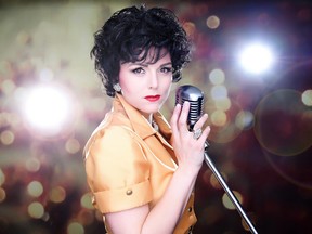 Amberley Beatty performs as Patsy Cline at Purple Hill?s Country Opry. (Special to Postmedia News)