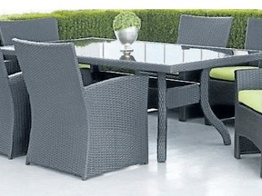 Insideoutpatio.ca wicker dining.