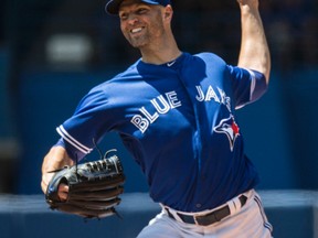 Toronto Blue Jays starting pitcher J.A. Happ. (CRAIG ROBERTSON/Toronto Sun)