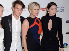 Gigi Hadid, Anwar Hadid, Yolanda Hadid, Bella Hadid.  Ivan Nikolov/WENN.com