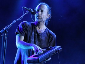 Radiohead frontman Thom Yorke. (John Williams/Postmedia Network)