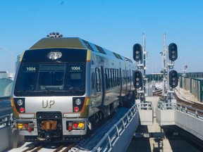 Metrolinx's UP Express which carries passengers between Union Station and Pearson International Airport (Toronto Sun files)