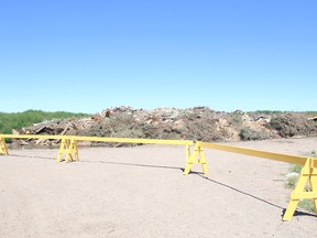 The burn pit at the Vulcan transfer station, along with the burn pits at Mossleigh, Champion/Carmangay and Milo have been closed due to containing unburnable materials. They were cleaned up, with cleaning completed Thursday. Jasmine O’Halloran-Han Vulcan Advocate