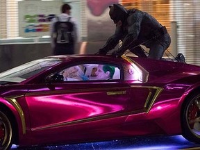 Director David Ayer shot a chase sequence for Suicide Squad on Toronto's Yonge Street on Thursday, May 28. The scene involved Batman, the Joker and Harley Quinn. Suicide Squad is filming in Toronto until September. (Matt Day/Postmedia Network)