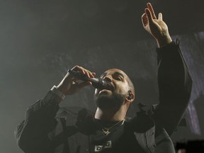 Drake was at his OVOFest Summer SixteenTour at the Air Canada Centre in Toronto, Ont. on Monday August 1, 2016. (Jack Boland/Toronto Sun/Postmedia Network)