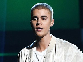 Recording artist Justin Bieber performs onstage during the 2016 Billboard Music Awards at T-Mobile Arena on May 22, 2016 in Las Vegas, Nevada. (Kevin Winter/Getty Images)
