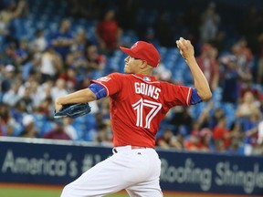 Ryan Goins was optioned to triple-A Buffalo on Tuesday. (eronica Henri/Toronto Sun)