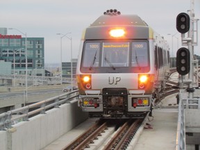 Metrolinx's UP Express which carries passengers between Union Station and Pearson Airport. (Toronto Sun files)