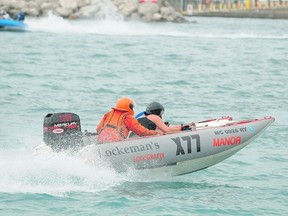 A powerboat rips down the water during 2015's International Powerboat Festival. This year's festival takes place from Friday, August 12 to Sunday, August 14 along Sarnia's waterfront.
Submitted photo for SARNIA THIS WEEK