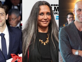 Xavier Dolan, Deepa Mehta and Kim Nguyen. (WENN, AP & Canadian Press Photos)