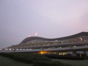 Changsha Huanghua International Airport is seen in a file photo. (Wikimedia Commons/Huangdan2060/HO)