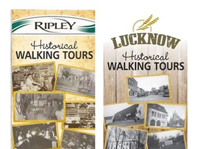 Brochures are now available for Lucknow and Ripley Historical Walking Tours.