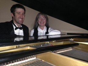 Josh McDougall and Jan Earnshaw will perform duets and duos Aug. 14 at Kilworth United Church in Delaware.  (Submitted photo)