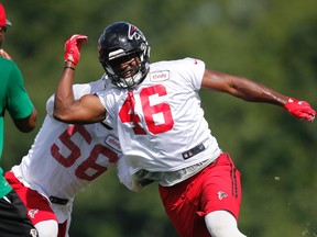 Atlanta Falcons linebacker Torrey Green. (AP Photo/John Bazemore, File)