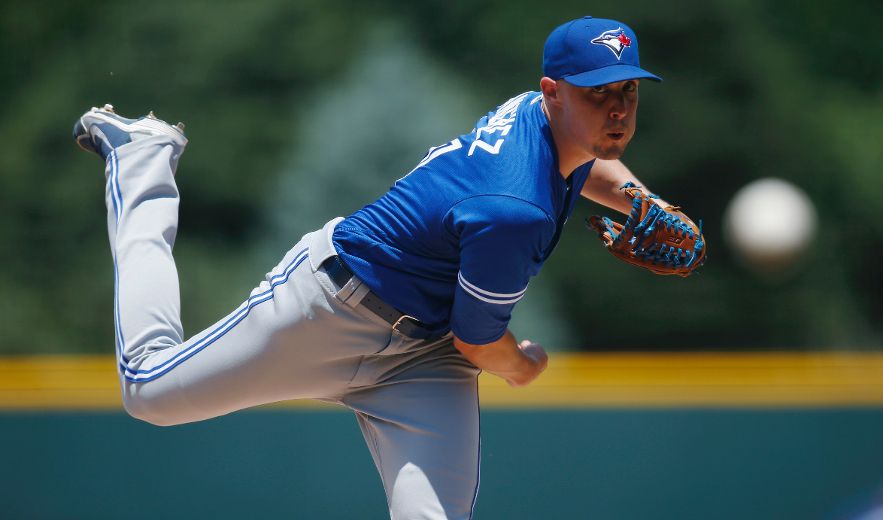 Aaron Sanchez's Face Says Everything You Need to Know About the New Jays  Uniforms - Sharp Magazine