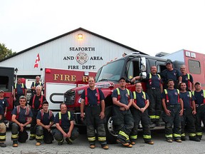 Huron East Fire Department in Seaforth tended to five calls during the Civic Holiday weekend. Some were serious and some were not.( File photo/Shaun Gregory)