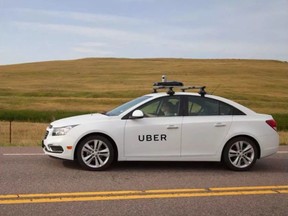 Uber announced Friday that Edmonton is the first Canadian city to be mapped by the ride-sharing company. PHOTOGRAPHER: CHARLIE PETERSON / SUPPLIED