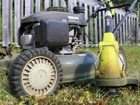Tim Miller/The Intelligencer
Operators of small-engine repair shops are seeing a sharp decrease in customers this year due to the lack of rain causing many homeowners to leave their lawnmowers and trimmers in the shed.