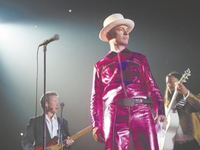 Tragically Hip singer Gord Downie performs at the first concert of the band?s final tour in Victoria, B.C. last month. Downie?s terminal brain cancer has raised the level of emotion around the tour. (Gerry Kahrmann/Postmedia News)