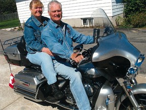 Photo submitted
Daniel Johnston and his wife, Gloria, on their way to an adventure.