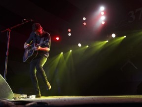 Passenger, a.k.a. Michael David Rosenberg, performs during the Edmonton Folk Music Festival at Gallagher Park in Edmonton on Saturday, August 6, 2016.