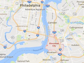GLOUCESTER CITY, N.J. -- Authorities conducting a child pornography investigation say they found more than six dozen firearms while executing a search warrant at a New Jersey home. (Google Maps)