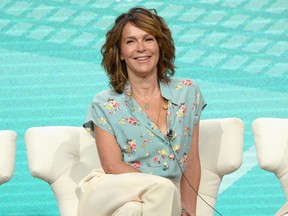 Actress Jennifer Grey attends the Amazon 2016 Summer TCA Press Tour at The Beverly Hilton Hotel on August 7, 2016 in Beverly Hills, California.  (Photo by Charley Gallay/Getty Images for Amazon Studios)