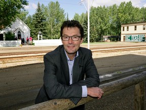 Bill Demchuk (CEO, Fort Edmonton Management Company) at Fort Edmonton Park on Thursday August 4, 2016, where he talked about plans for the $100 million expansion of the park. Photo by Larry Wong/Postmedia