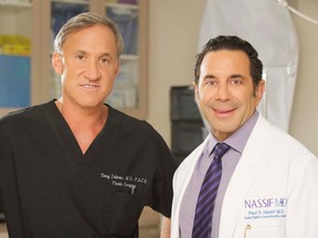 'Botched by Nature' stars Dr. Paul Nassif and Dr. Terry Dubrow. (Handout photo)