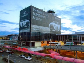 30 parking spots at the Edmonton International Airport are reserved for drivers of Lexus vehicles, in a deal with Lexus and Pattison Outdoor Advertising that also includes branding the terminal tower.