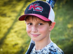 This June 2016 photo provided by David Strickland shows Caleb Thomas Schwab, the son of Scott Schwab, a Kansas state lawmaker from Olathe. Caleb died Sunday, Aug. 7, 2016, while riding the Verruckt, a water slide that's billed as the world's largest, at the Schlitterbahn Waterpark in Kansas City, Kan. (David Strickland via AP)